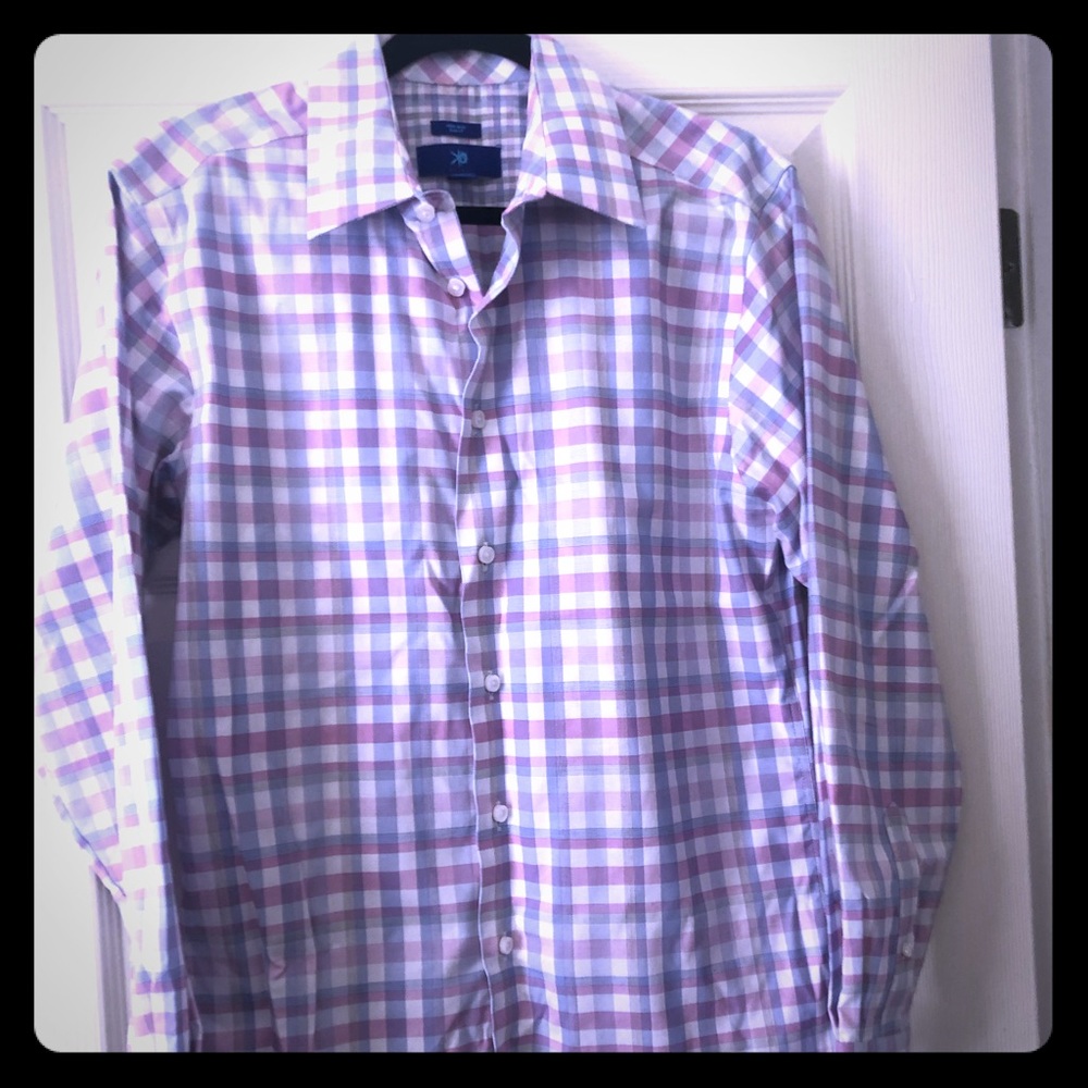 Men’s Egara Slim Fit Long sleeve dress shirt